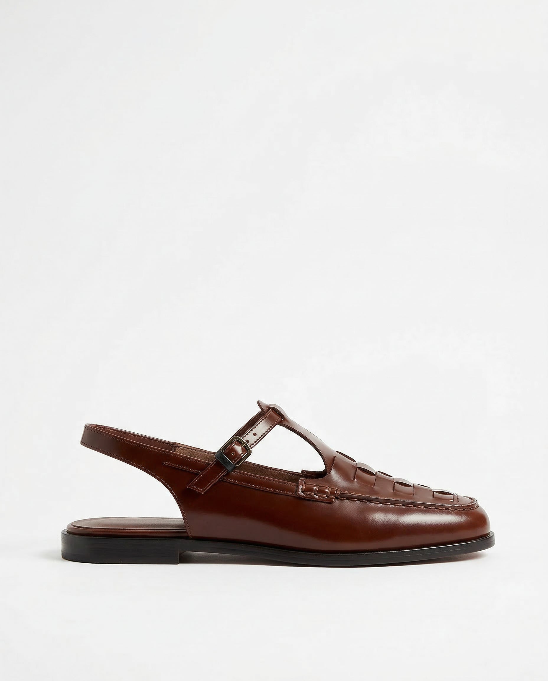 The Athletics Society | Women's Leather Slingback Sandals - 1