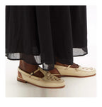 The Athletics Society | Women's Leather Slingback Sandals - 15