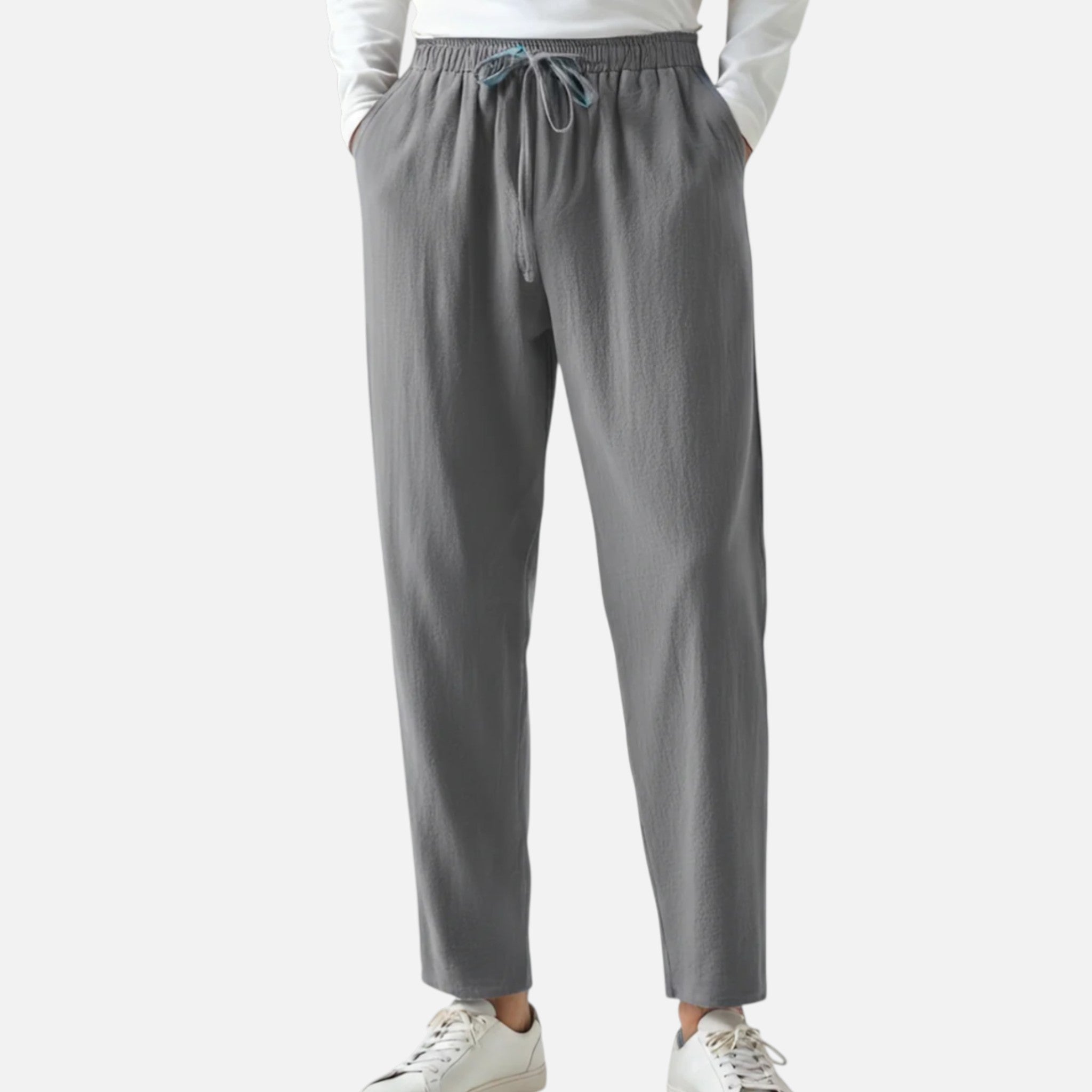 The Athletics Society | Men’s Riviera Linen Trousers