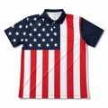 The Athletics Society | Patriotic USA Performance Polo Shirt - 1