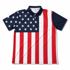 The Athletics Society | Patriotic USA Performance Polo Shirt - 1