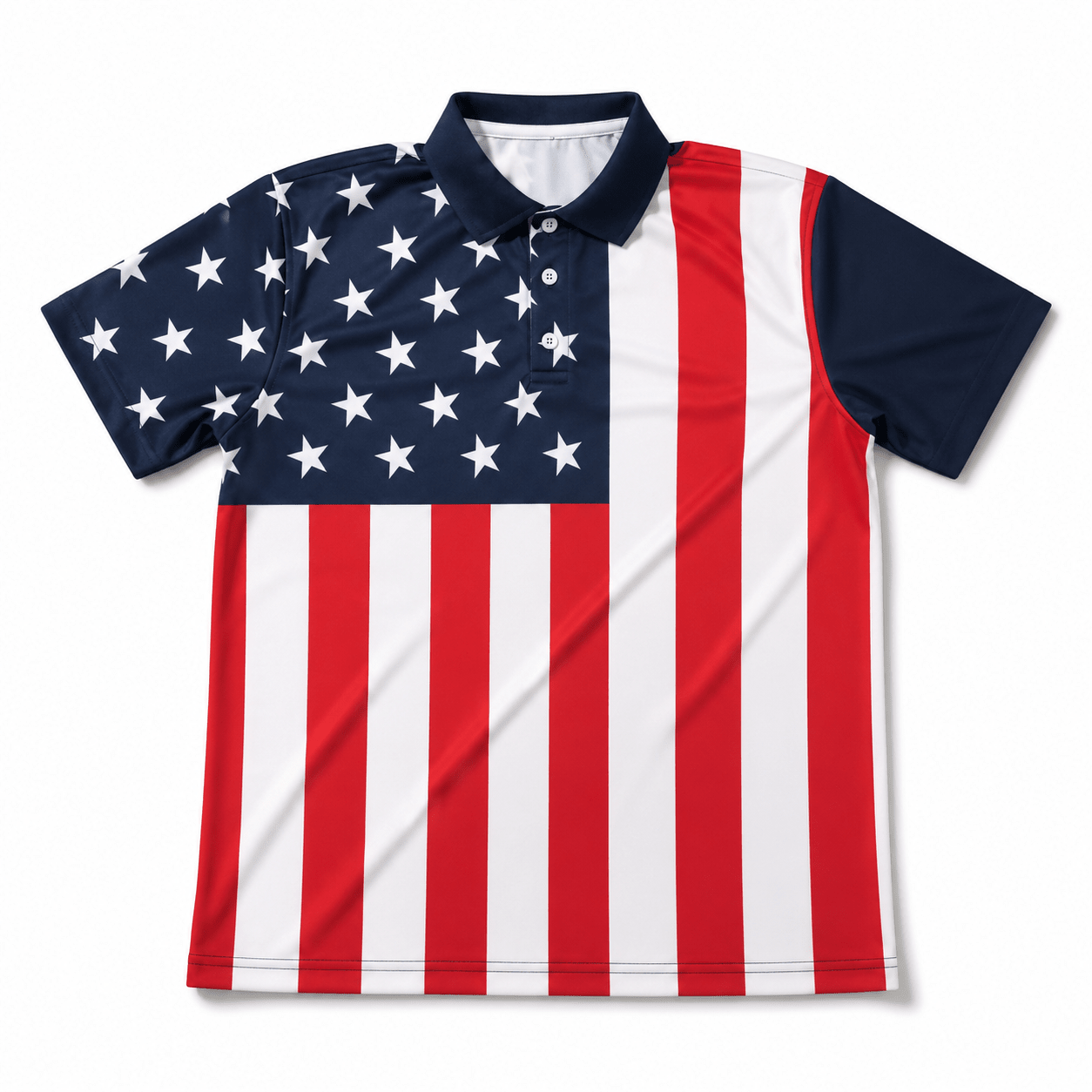 The Athletics Society | Patriotic USA Performance Polo Shirt - 1
