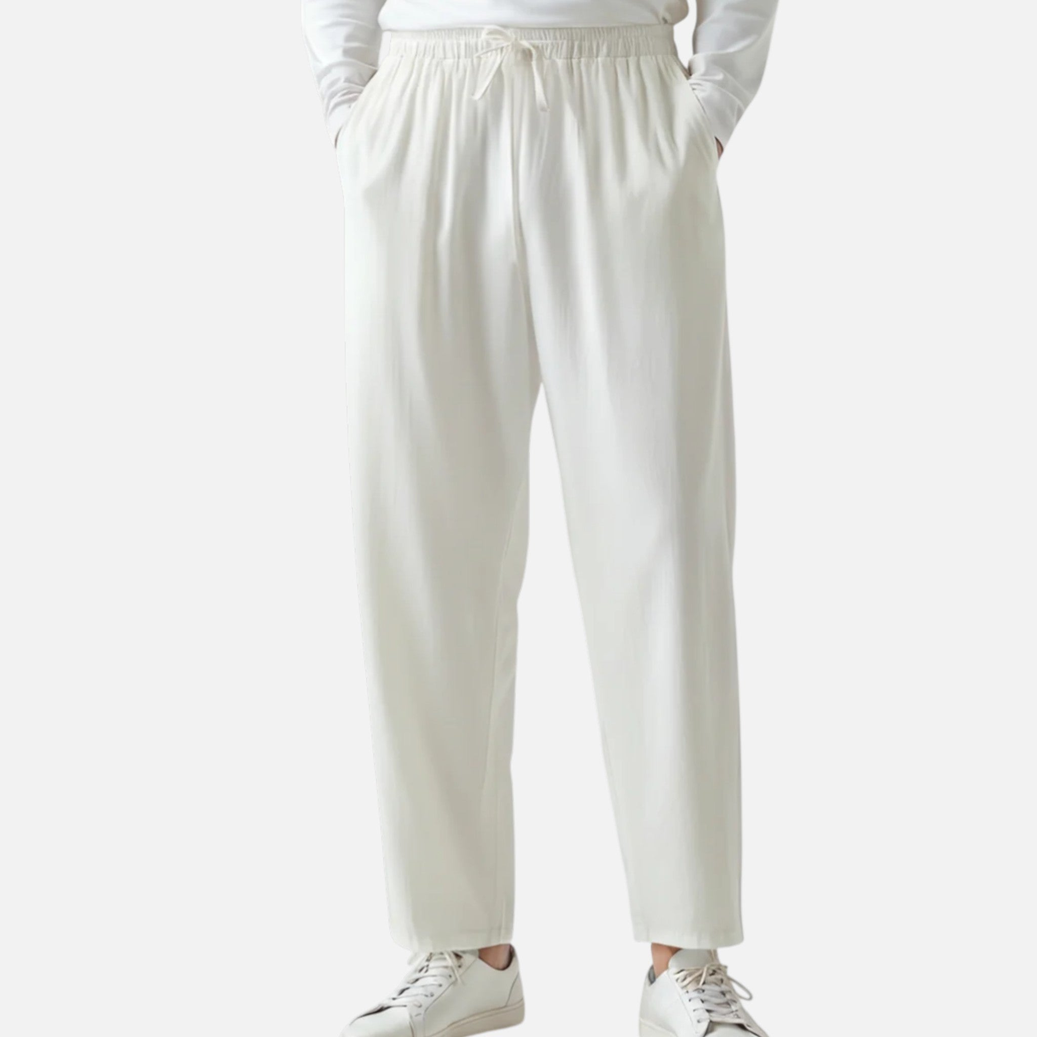 The Athletics Society | Men’s Riviera Linen Trousers