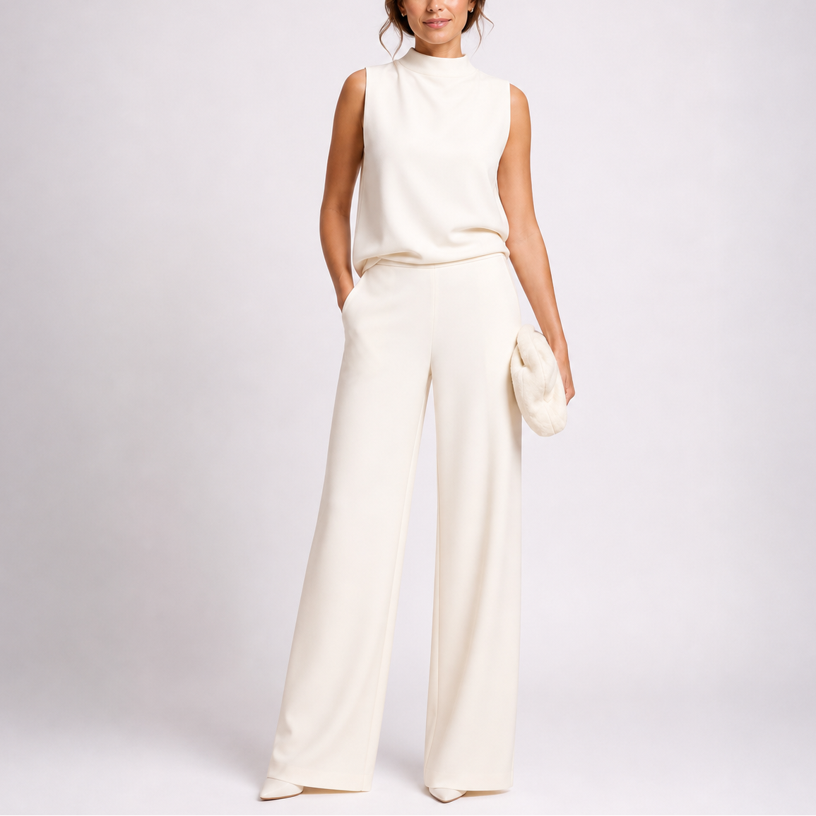 The Athletics Society | Women's Relaxed Wide-Leg Jumpsuit - 2